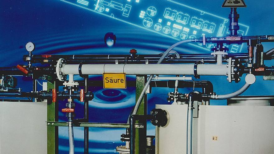 Steuler Equipment Engineering engineers develop pioneering membrane technology for wastewater-free pickling plants in 1987