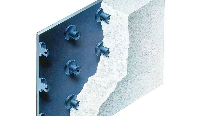 Thermoplastauskleidung BEKAPLAST ist ein mechanisch in Beton verankertes Lining-System aus Kunststoff von Steuler Linings