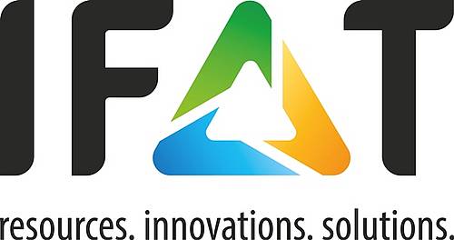 Logo der IFAT Messe in München