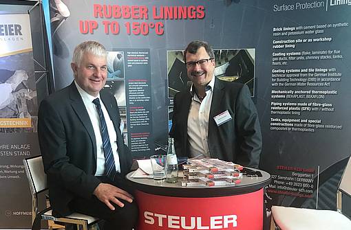 The Steuler team at the Kraftwerkstechnisches Kolloquium 2019 in Dresden