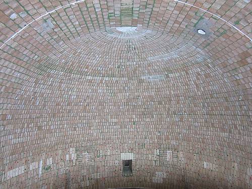 Dome of a hazardous waste incineration plant lined by Steuler linings