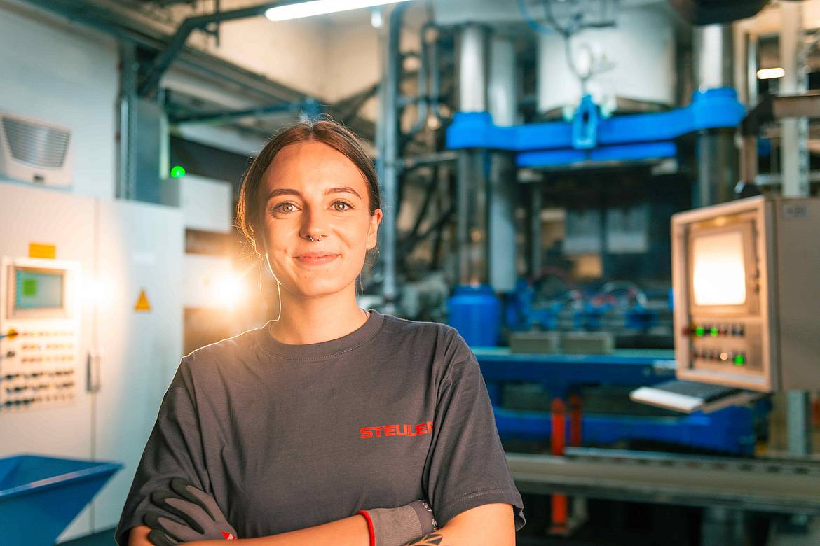 Ausbildung bei der Steuler-Gruppe: Lucie Kaufmann
