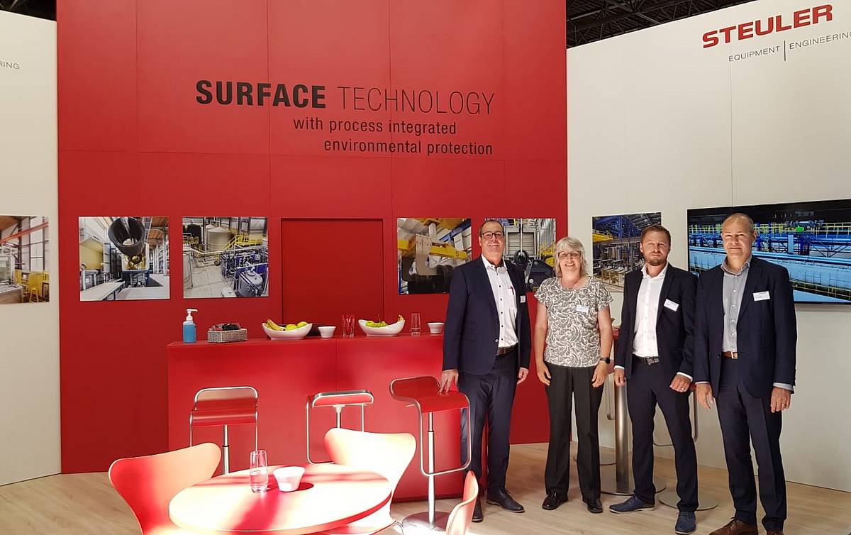 Steuler Anlagenbau auf der wire & tube Düsseldorf 2022 SteulerGruppe