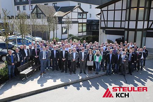 Kunden und Experten von STEULER-KCH aus aller Welt be der 2. Korrosionsschutztagung in Grenzau