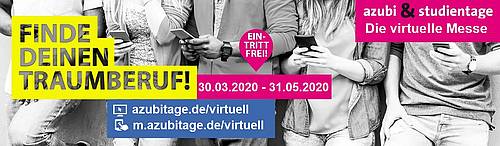 Banner virtuelle Azubi- und Studientage Koblenz 2020