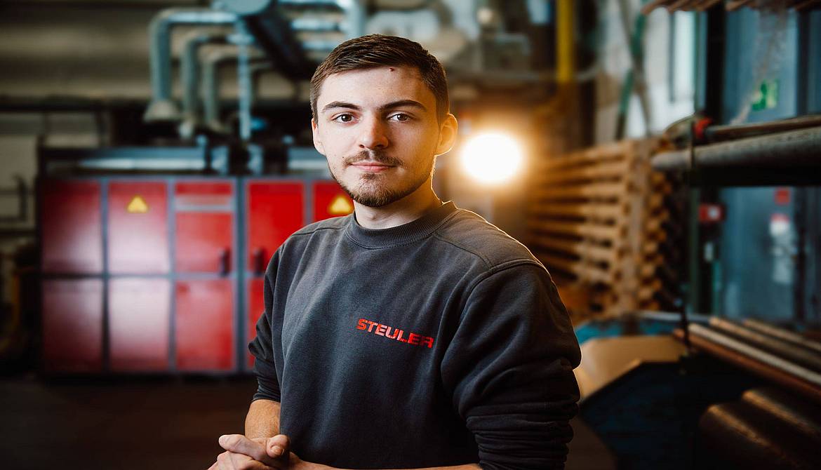 Arbeiten bei der Steuler-Gruppe: Maximilian Fries