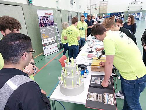 Azubimesse Karl-Fries-Realschule Bendorf 2022 - Steuler-Gruppe