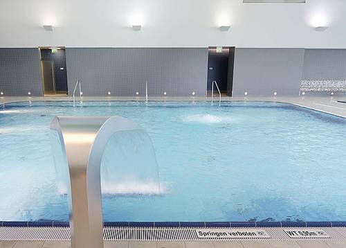 Water feature in the swimmers' pool An der Schwemm