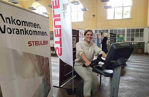 As part of the Health Day, Steuler Group employees cycled for a good causeer-Gruppe für einen guten Zweck