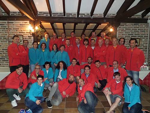 Das Team der spanischen Steuler Tochtergesellschaft Tecresa feiert 30jähriges Firmenjubiläum