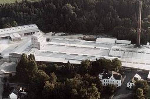 Aerial view of the Steuler-WTI plant in Breitscheid