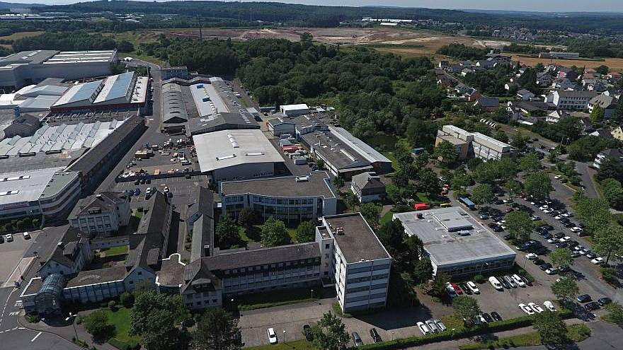 Aerial view STEULER-KCH Siershahn site