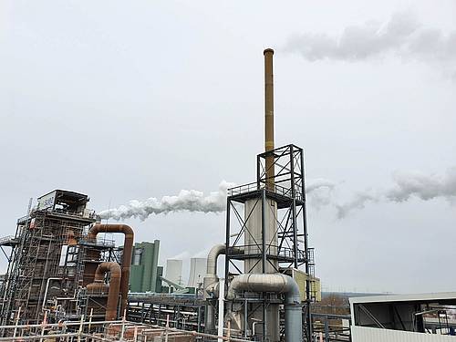 Suez hazardous waste incineration plant in Schkopau, Saxony-Anhalt