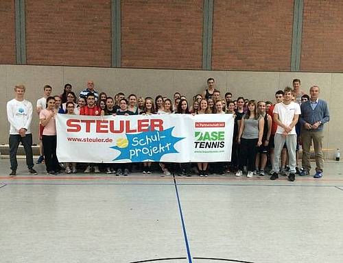 Das Steuler-Schulprojekt mit Base Tennis an der BBS Montabaur