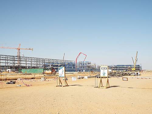 New construction of a phosphoric acid plant in Saudi Arabia with STEULER-KCH corrosion protection