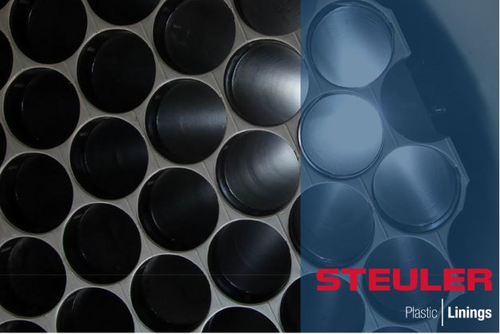 Wet electrostatic precipitator from Steuler Plastic Linings for the separation of aerosols and fine dust