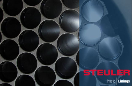 Wet electrostatic precipitator from Steuler Plastic Linings for the separation of aerosols and fine dust