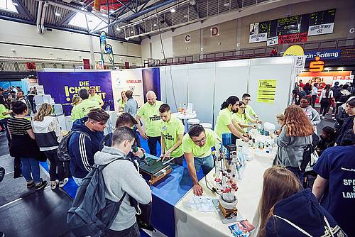 Messestand von Steuler bei den Studientagen in Koblenz