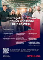 Ausbildung und Studium bei der Steuler-Gruppe 2026